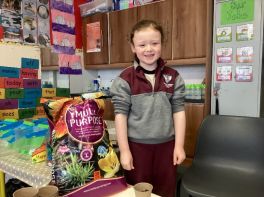 Planting in Ms Walsh's Class