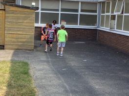 Summer fun in Senior Infants