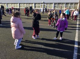 Active Friday First class and whole school yard disco