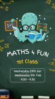 Maths 4 Fun 1st Class