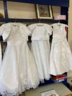 Communion Dresses and Suits Available 