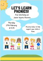 Junior Infants Phonics Workshop