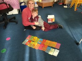 Maths games with Parents in Jum